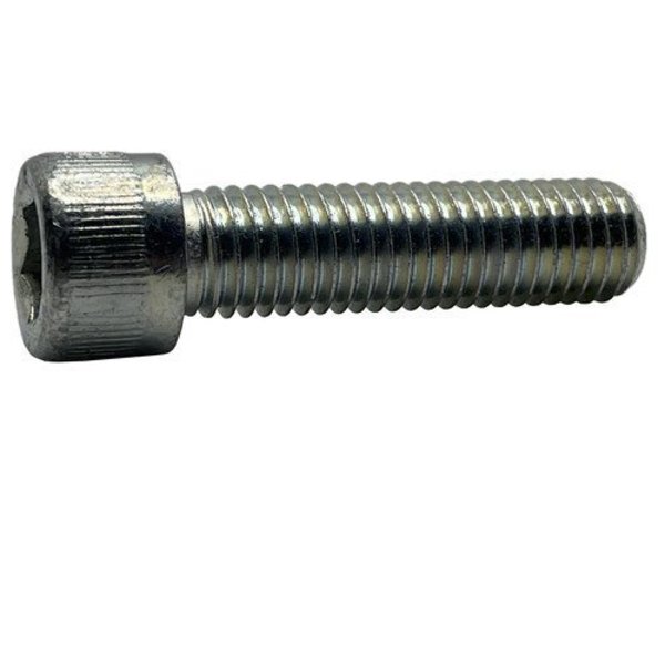 Suburban Bolt And Supply 1/4"-20 Socket Head Cap Screw, Zinc Plated Steel, 4 in Length A0440160400Z